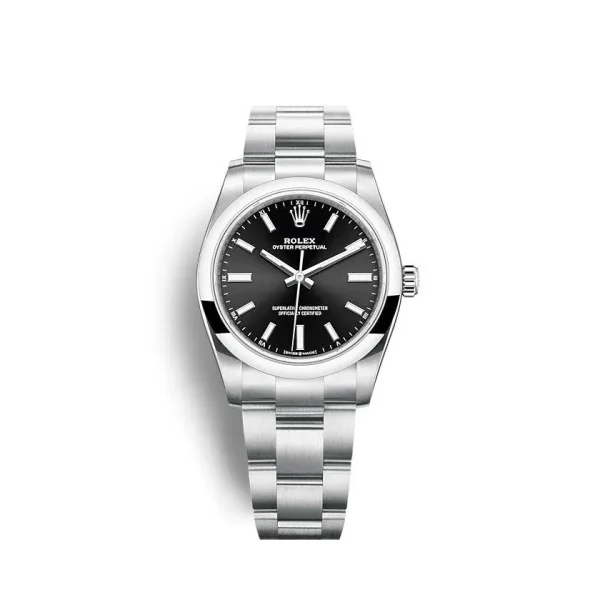 ロレックス オイスターパーペチュアル 34mm ブラック