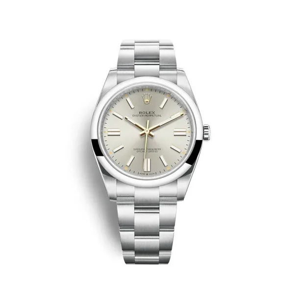 ロレックス オイスターパーペチュアル 41mm シルバー