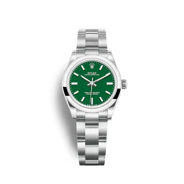 ロレックス オイスターパーペチュアル 31mm グリーン