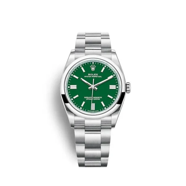 ロレックス オイスターパーペチュアル 36mm グリーン