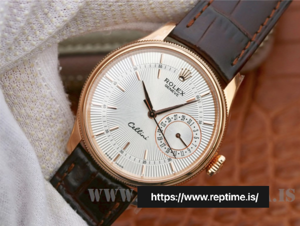 ロレックスチェリーニ50515メンズ自動39MM - Image 4