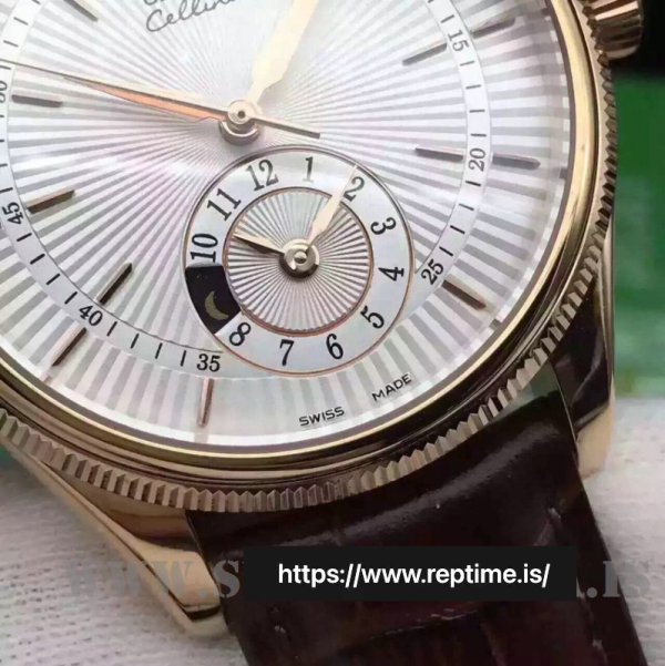 ロレックスチェリーニ50525メンズ自動39MM - Image 4