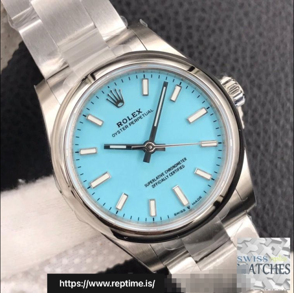 ロレックスオイスターパーペチュアルブルーダイヤルスクラッチプルーフ31MMスイスレプリカm277200.0007 - Image 4