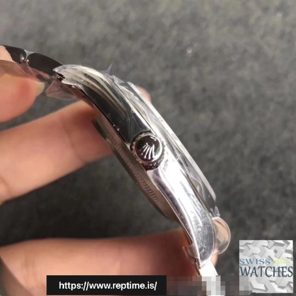 ロレックスオイスターパーペチュアルグレーダイヤルステンレススチール39ミリメートルスイスのレプリカ114300.8 - Image 4