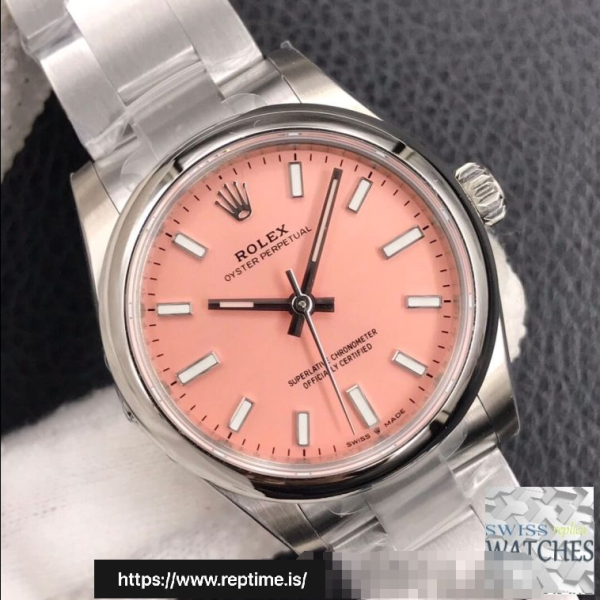 ロレックスオイスターパーペチュアルピンクダイヤルステンレススチール31MMスイスレプリカm277200.0004 - Image 4