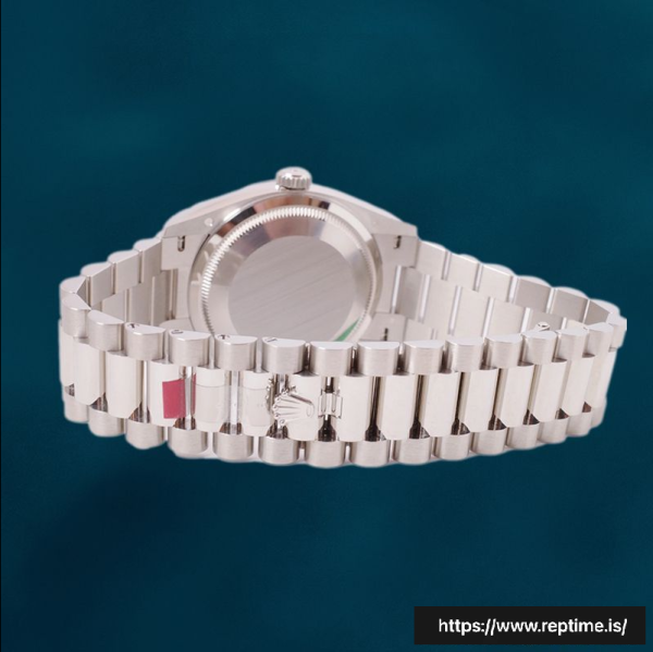 ロレックスデイデイト128239 36mm メンズブルーダイヤル - Image 4
