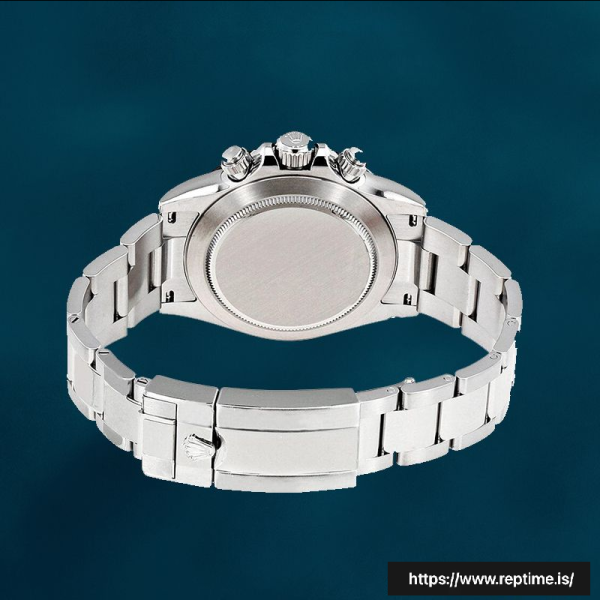 ロレックスデイトナ116520BKSO 40mm メンズ シルバートーン - Image 4