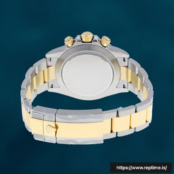 ロレックスデイトナ40mmメンズ116523BKDOシルバートーンブレスレット - Image 4