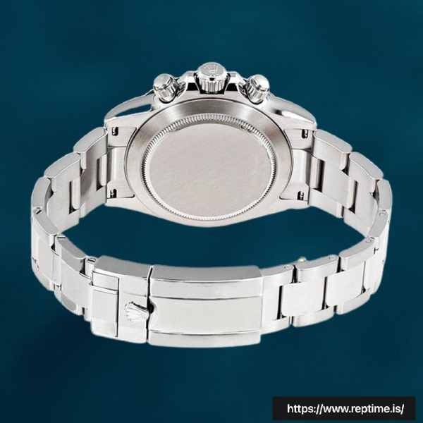ロレックスデイトナ40mmメンズm116500ln-0002シルバートーンブラックダイヤル - Image 4