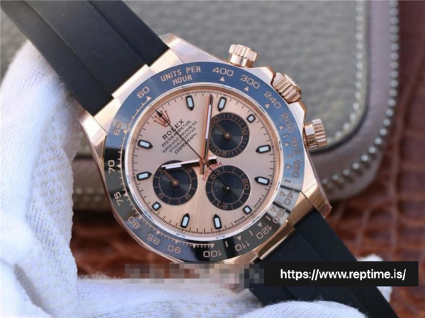 ロレックスデイトナ116515ln.2メンズローズ＆ランプ;ブラック40MM - Image 4