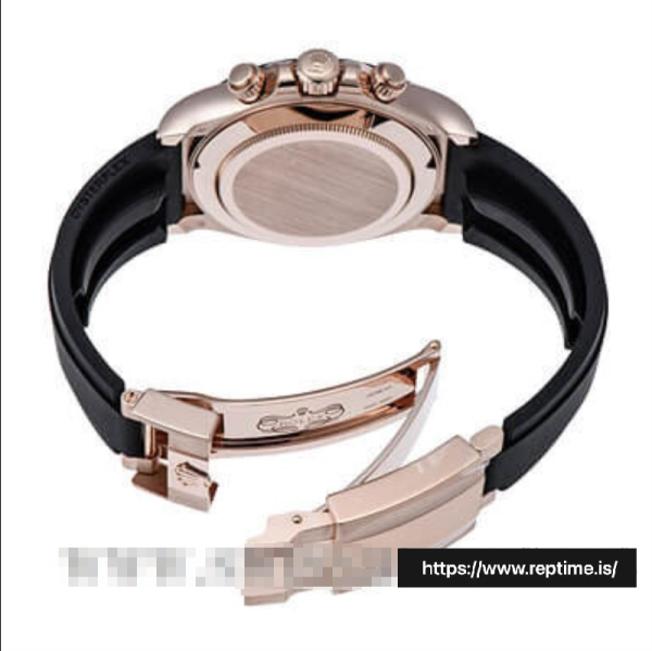 ロレックスデイトナ116515LN.7メンズローズ＆ランプ;ブラック40MM - Image 4