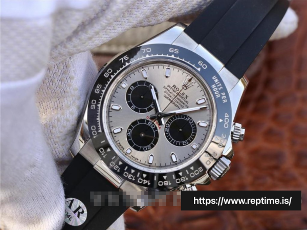 ロレックスデイトナ116519ln.2ユニセックスグレー＆ランプ;ブラック40MM - Image 4