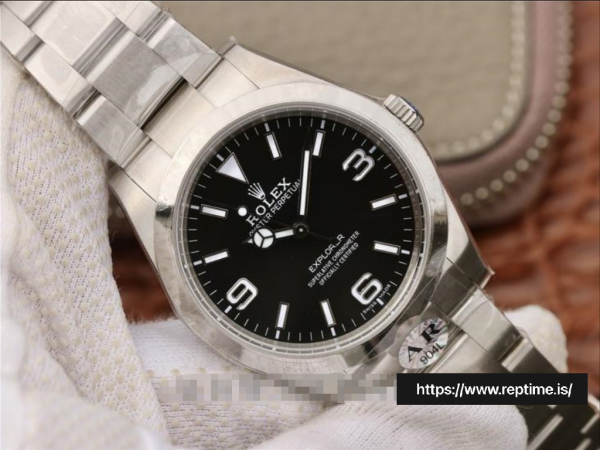 ロレックスエクスプローラー214270.1メンズブラック39MM - Image 4