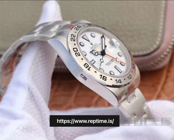 ロレックスエクスプローラー216570.2メンズホワイト42MM - Image 4