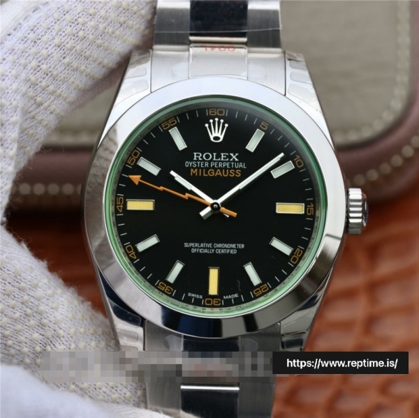 ロレックスミルガウス116400メンズ自動40MM - Image 4