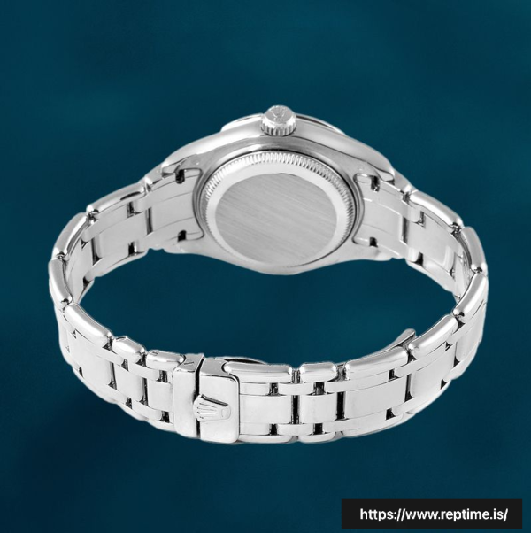 ロレックスパールマスターレディースm80299-0061 29mmダイヤベゼルマザーオブパールダイヤル - Image 4