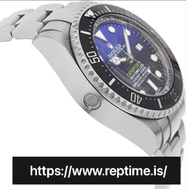 ロレックスシードゥエラー116660.1メンズブルー＆ランプ;ブラック44MM - Image 4