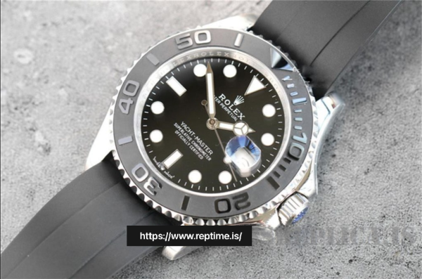 ロレックスヨットマスター226659.1ユニセックスブラック42MM - Image 4