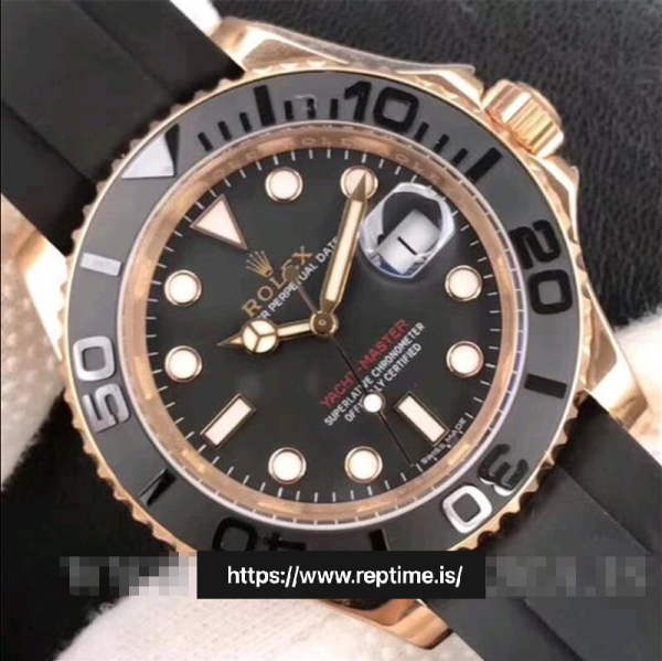ロレックスヨットマスター268655.1メンズブラック37MM - Image 4