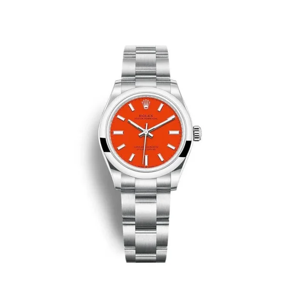 ロレックス オイスターパーペチュアル 31mm コーラルレッド