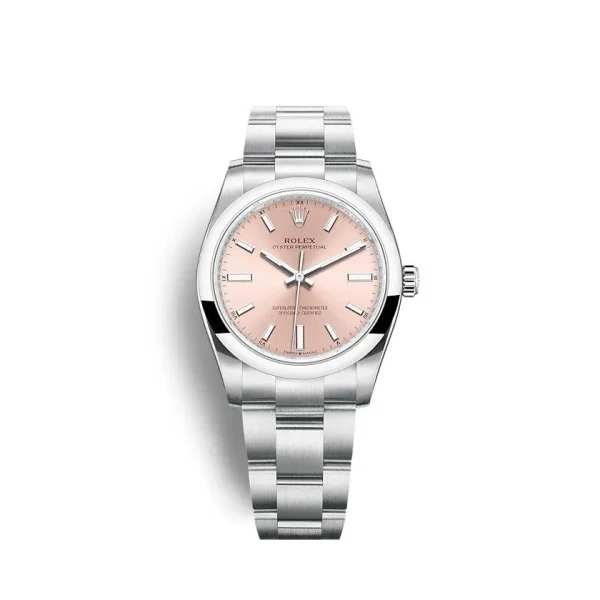 ロレックス オイスターパーペチュアル 34mm ピンク
