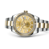 ロレックス スカイドゥエラー オイスター 42mm オイスタースティール×イエローゴールド 326933 - Image 2