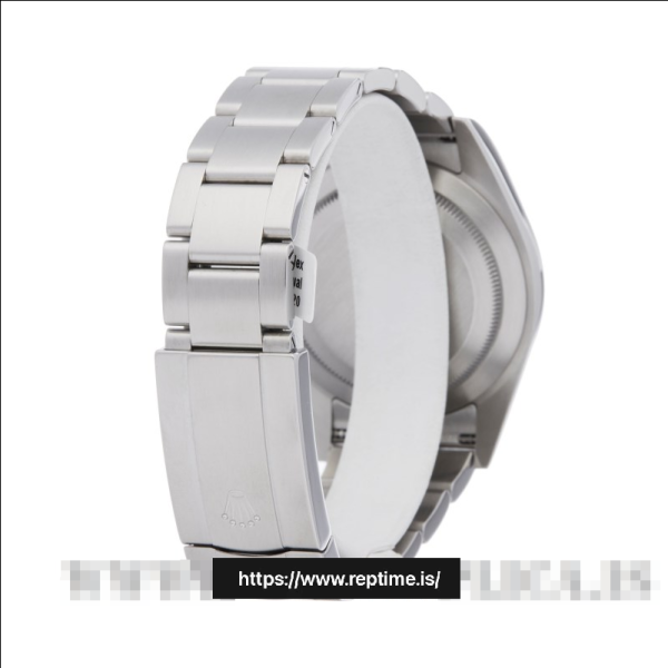 ロレックスオイスターパーペチュアル114300.3女性ブラック39MM - Image 5