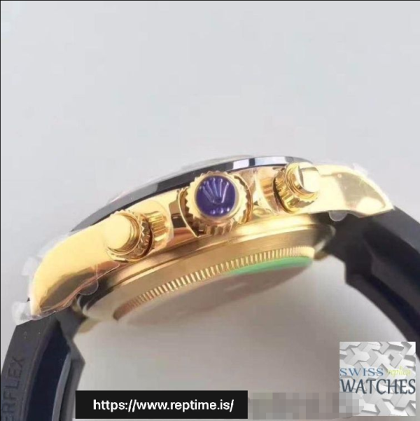 ロレックスデイトナコスモグラフホワイトダイヤルウォータープルーフ40MMスイスレプリカ116515ln.3 - Image 5