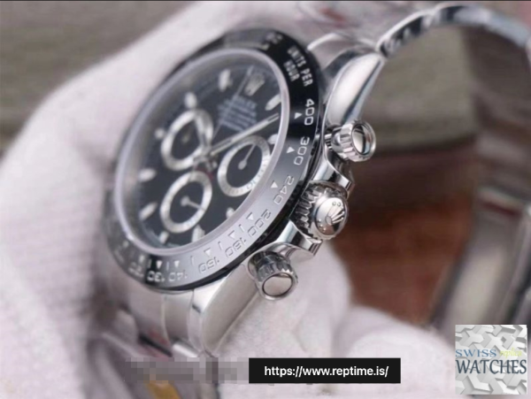 ロレックスコスモグラフデイトナブラックダイヤルステンレススチール40ミリメートルスイスのレプリカM116500LN-0002 - Image 5