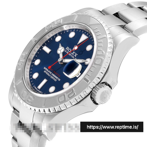 ロレックスヨットマスター116622.2メンズブルー44MM - Image 5