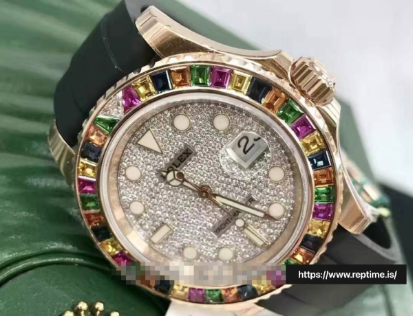 ロレックスヨットマスター116655.4メンズホワイト40MM - Image 5
