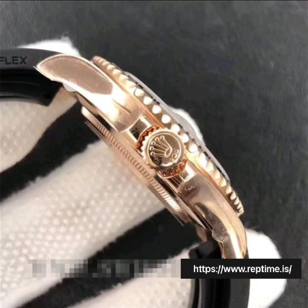 ロレックスヨットマスター268655.1メンズブラック37MM - Image 5
