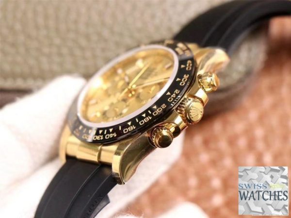 ロレックスデイトナシャンパンダイヤル防水40MMスイスレプリカm116518ln.0042 - Image 5