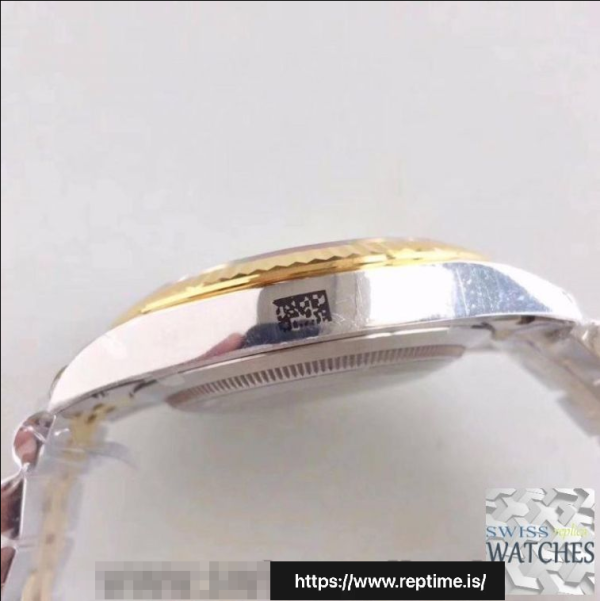 ロレックスデイトジャストホワイトダイヤルサファイアクリスタル41MMスイスレプリカm126333.0016 - Image 5