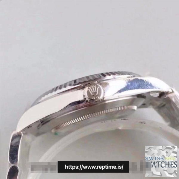 ROLEX DATEJUST II RHODIUM DIAL STAINLESS STEEL 41MM SWISS REPLICA m126334.0014 - Image 5