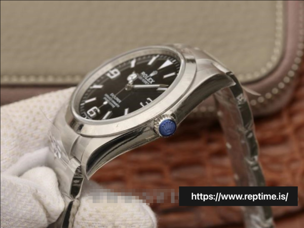 ロレックスエクスプローラー214270.1メンズブラック39MM - Image 5