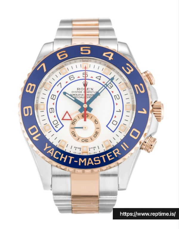 ロレックスヨットマスターII 116681メンズ自動44 MM