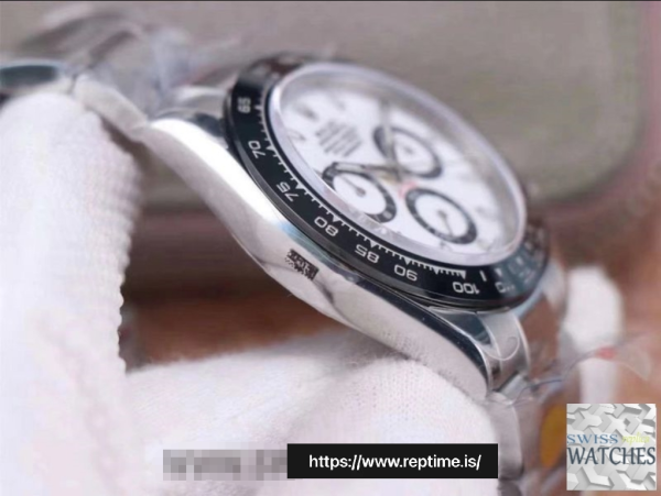 ロレックスコスモグラフデイトナホワイトダイヤルスクラッチプルーフ40ミリメートルスイスのレプリカM116500LN-0001 - Image 6