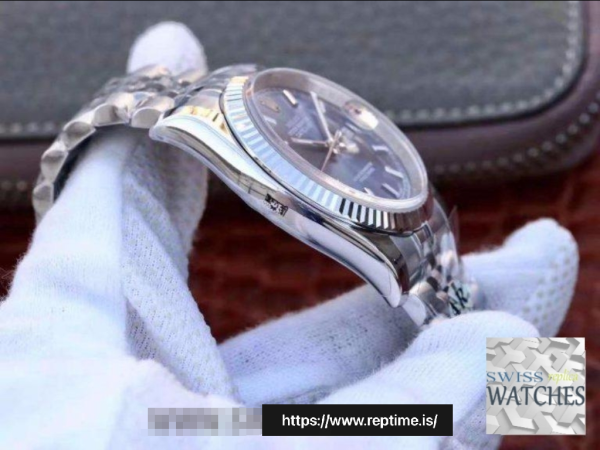 ROLEX DATEJUST BLUE DIAL STAINLESS STEEL 36MM SWISS REPLICA m126334.0002 - Image 6
