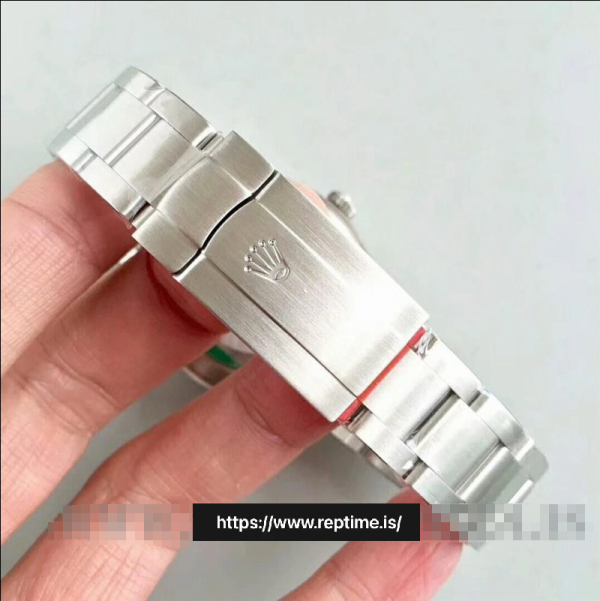 ロレックスオイスターパーペチュアル114300.1女性グレー39MM - Image 6