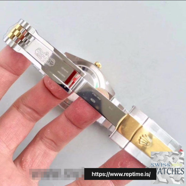 ロレックスデイトジャストIIブラックダイヤル18Kイエローゴールド41MMスイスレプリカm126333.0013 - Image 6
