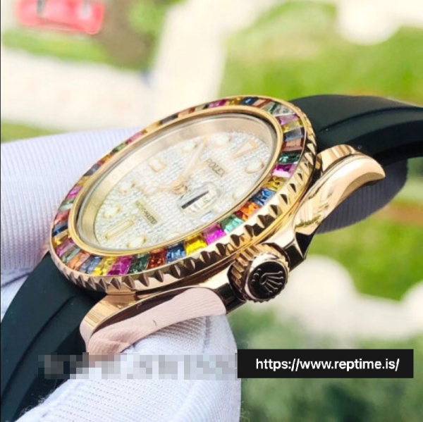 ロレックスヨットマスター116655.4メンズホワイト40MM - Image 6