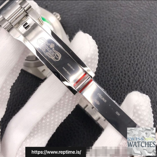 ロレックスオイスターパーペチュアルブラックダイヤルステンレススチール41MMスイスレプリカm124300.0002 - Image 7