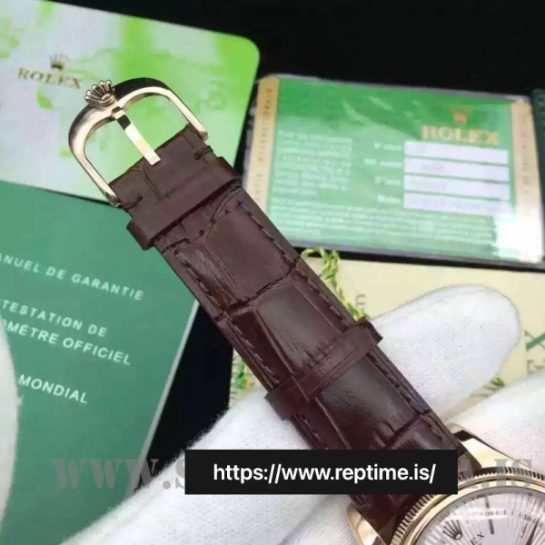 ロレックスチェリーニ50525メンズ自動39MM - Image 7