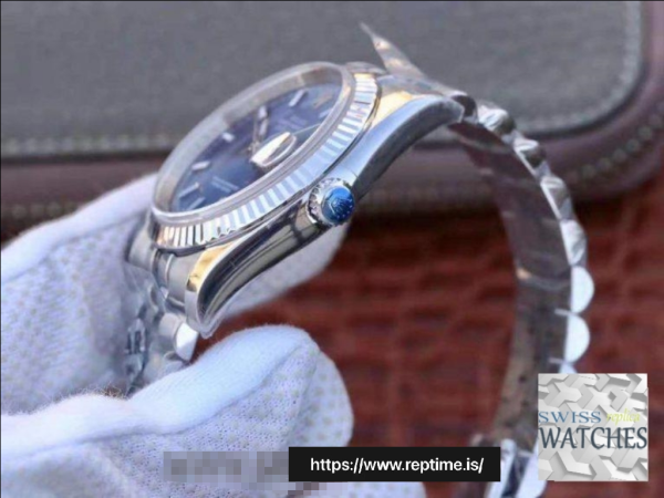 ROLEX DATEJUST BLUE DIAL STAINLESS STEEL 36MM SWISS REPLICA m126334.0002 - Image 7