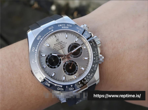 ロレックスデイトナ116519ln.2ユニセックスグレー＆ランプ;ブラック40MM - Image 7