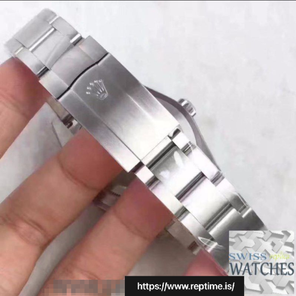 ロレックスエアキングブラックダイヤルステンレススチール40ミリメートルスイスのレプリカ116900 - Image 7