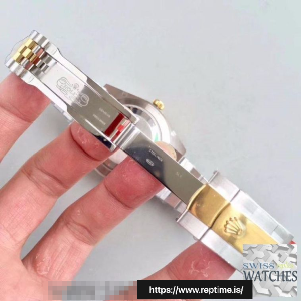 ロレックスデイトジャストホワイトダイヤルサファイアクリスタル41MMスイスレプリカm126333.0016 - Image 7