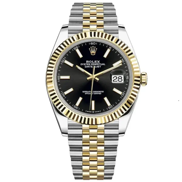 ロレックス デイトジャスト 41mm 126333 ブラックインデックス（ジュビリー）