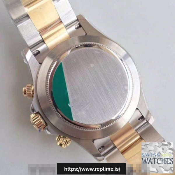 ロレックスデイトナコスモグラフゴールドダイヤルステンレススチール40ミリメートルスイスのレプリカ116503.7 - Image 8